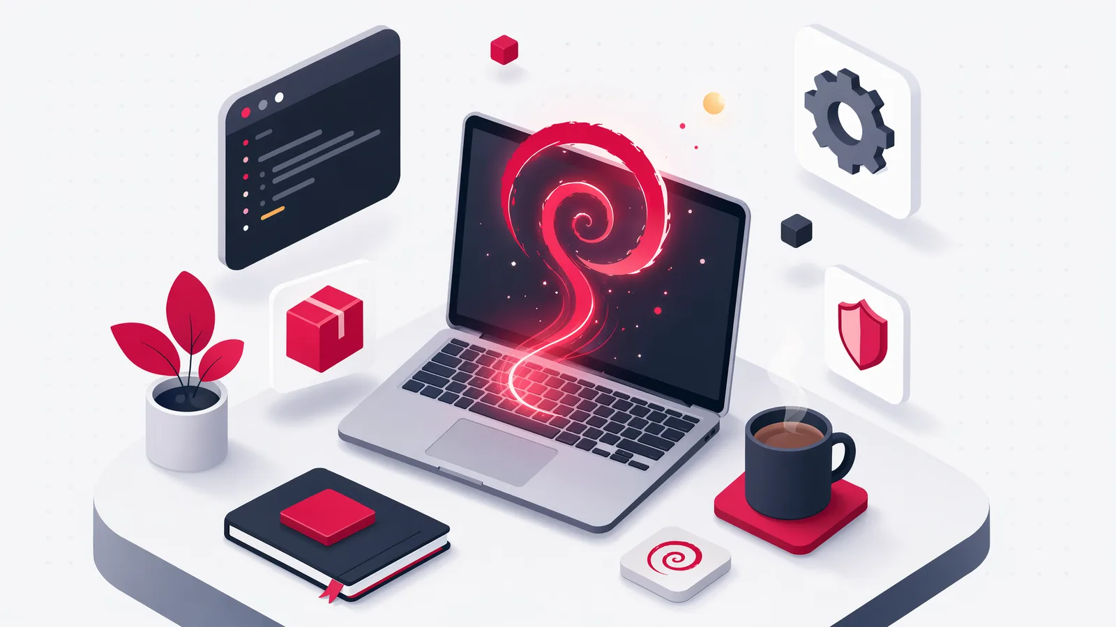 Debian 13（Trixie）示意图
